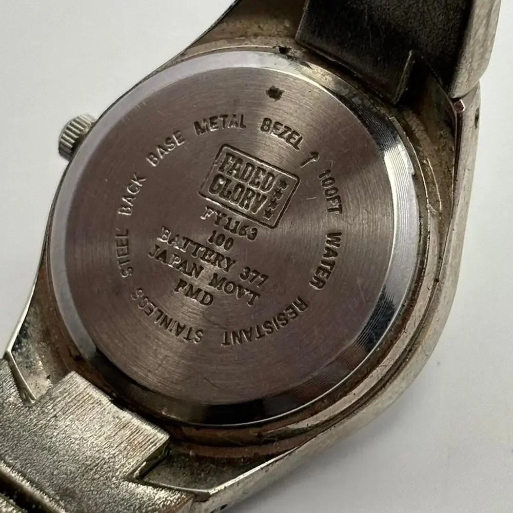 Vintage faded glory watch